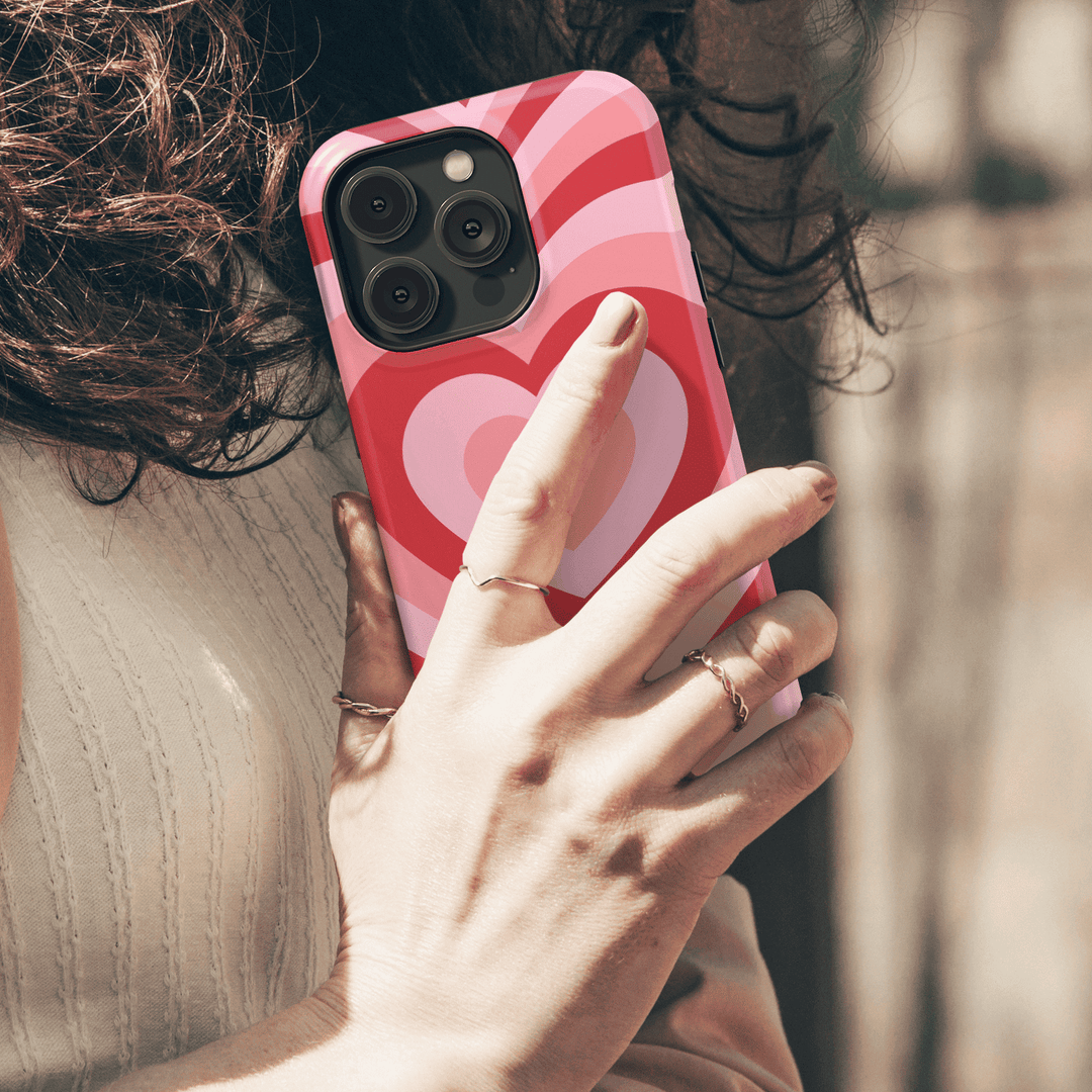 Pink Heart Phone Case