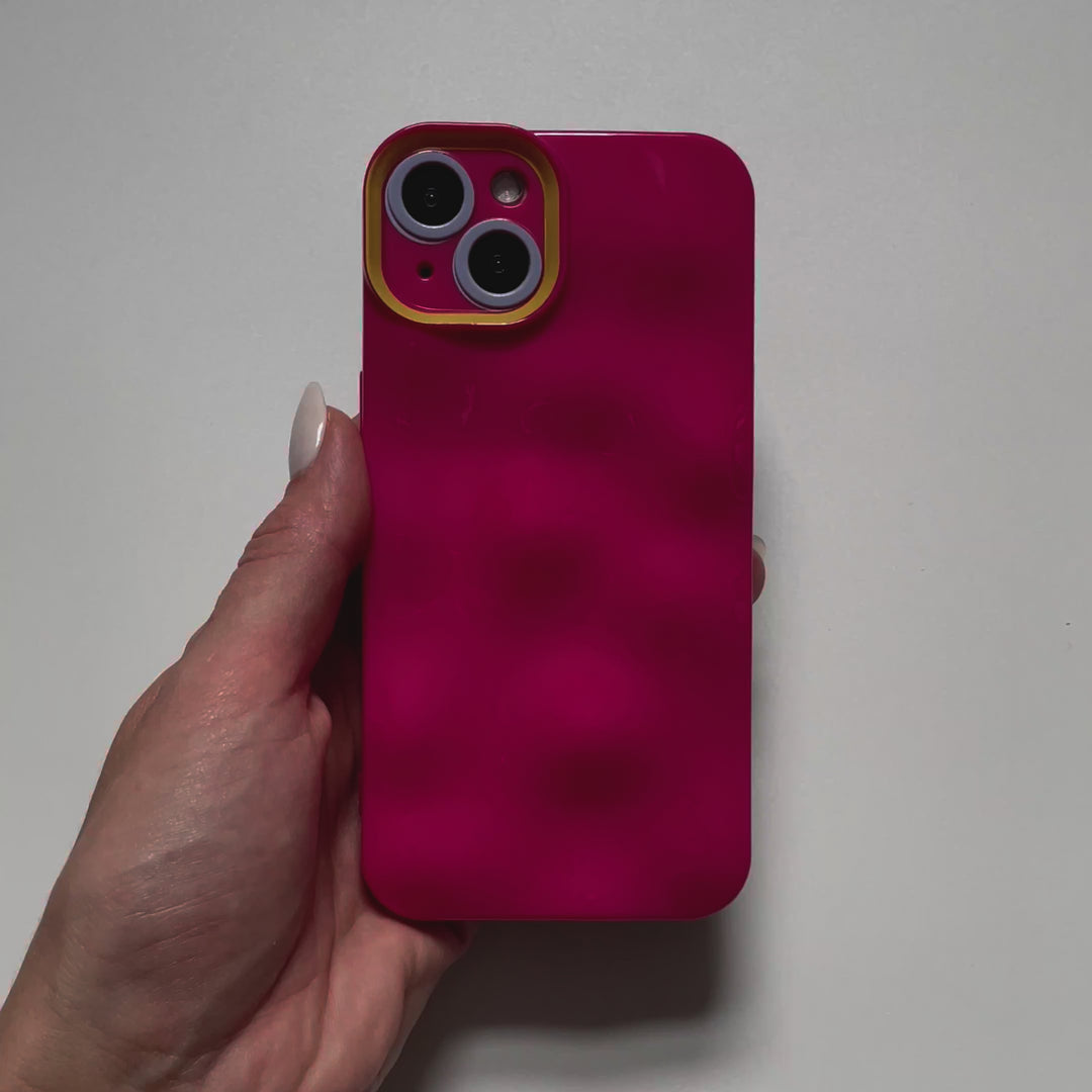 Hot Pink 3D Phone Case