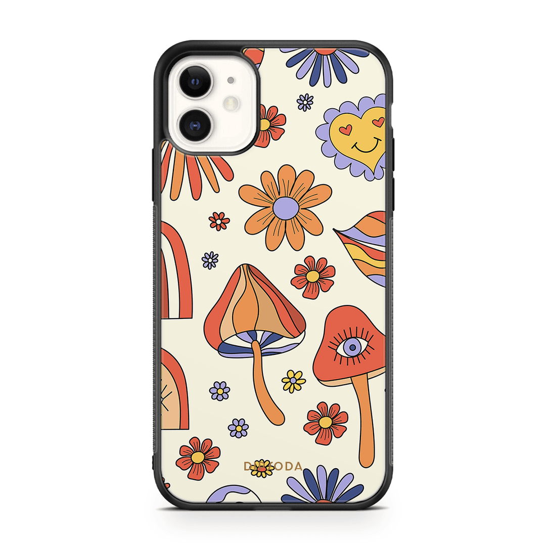 Retro Things Rubber Phone Case