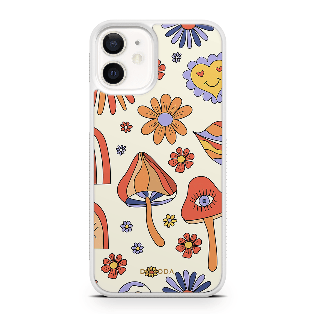 Retro Things Rubber Phone Case