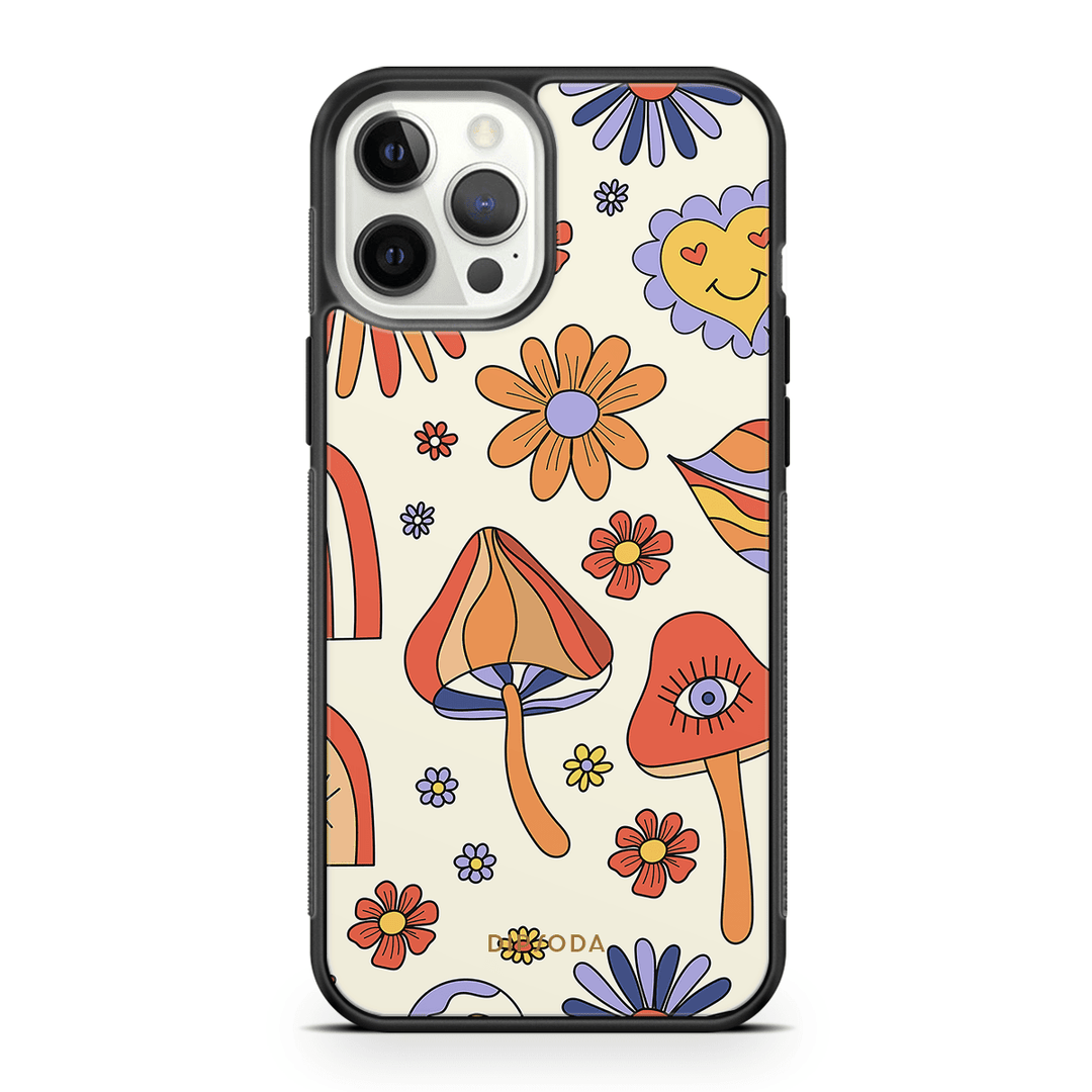 Retro Things Rubber Phone Case