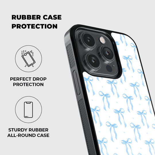 Ribbon Grace Rubber Phone Case