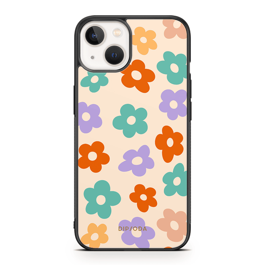 Summer Daisies Rubber Phone Case