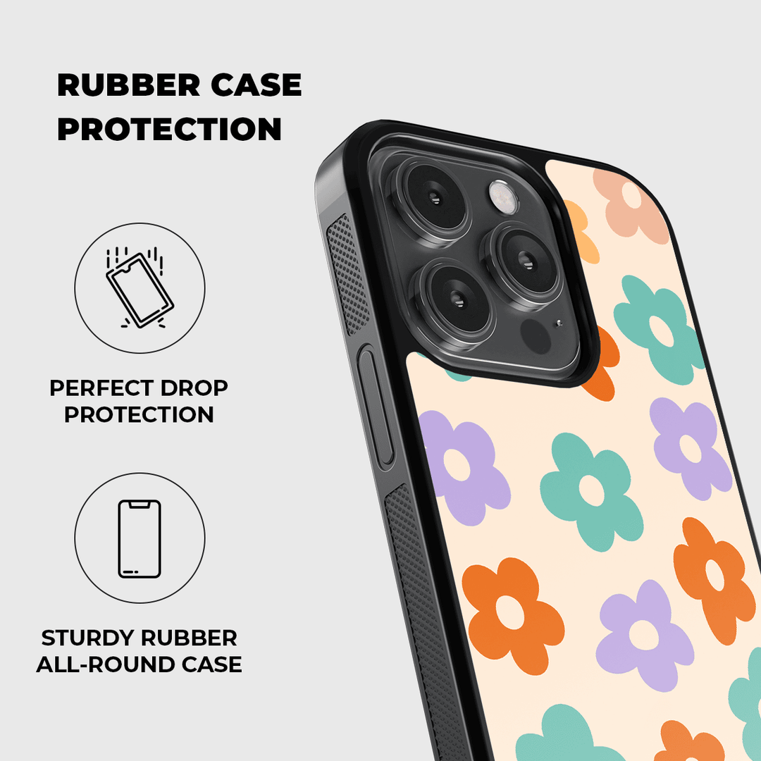 Summer Daisies Rubber Phone Case