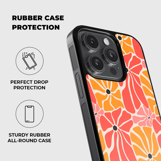 Sunbeam Rubber Phone Case