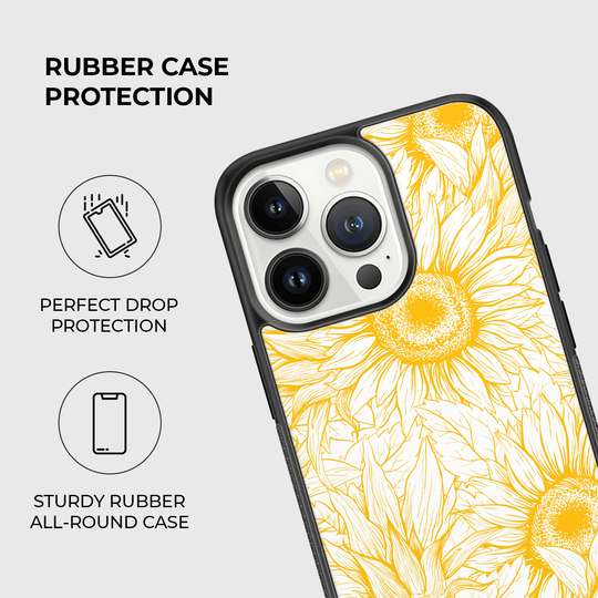 Tuscan Sun Rubber Phone Case