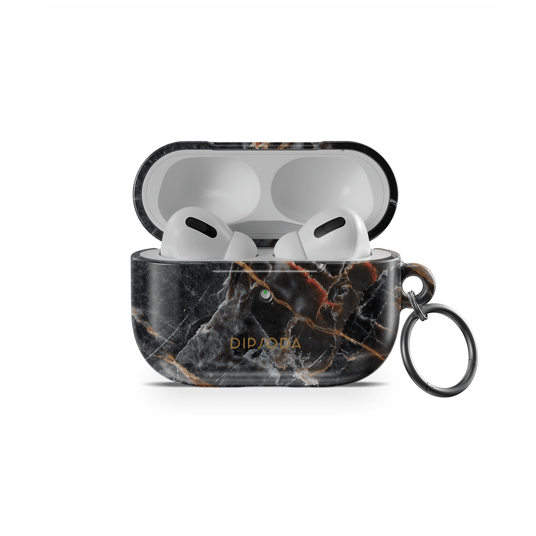 Black Marble AirPods Case