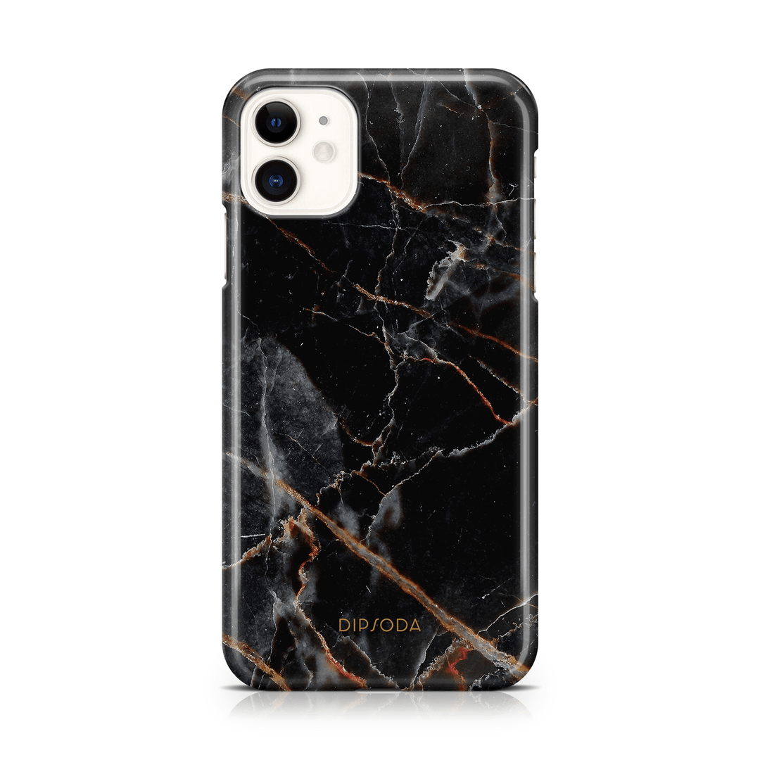 Black Marble Phone Case