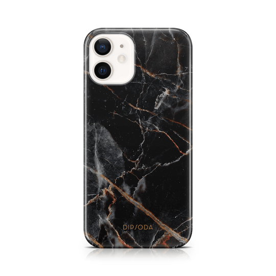 Black Marble Phone Case