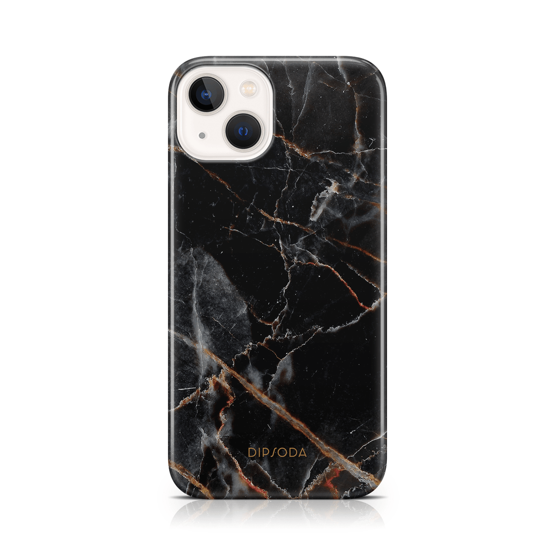 Black Marble Phone Case