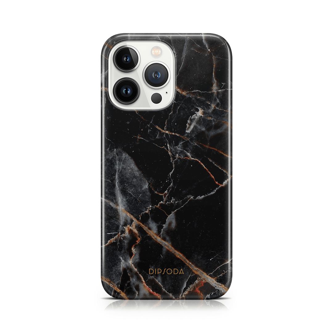 Black Marble Phone Case