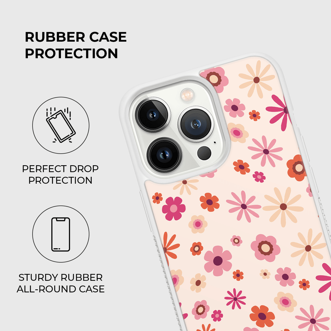 Blossom Bliss Rubber Phone Case