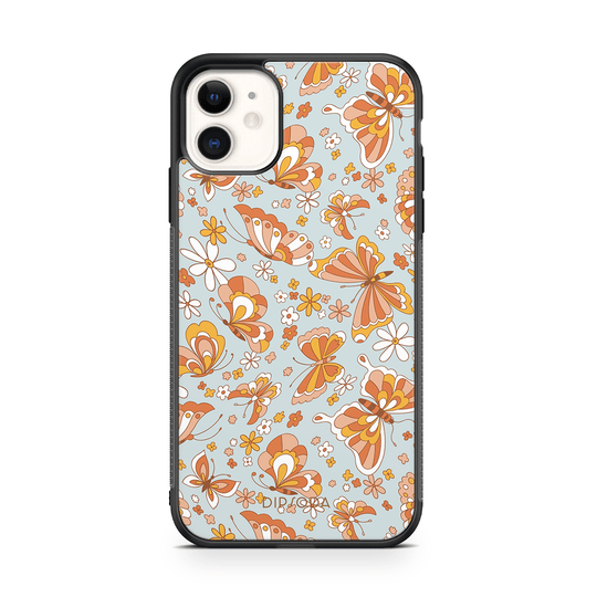 Butterfly Effect Rubber Phone Case