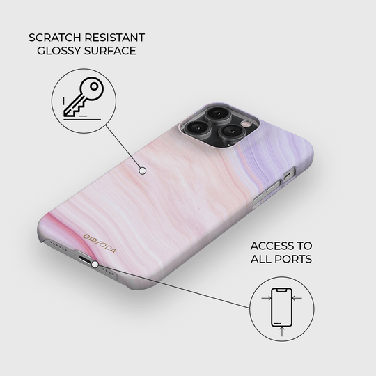 Candyfloss Marble Phone Case