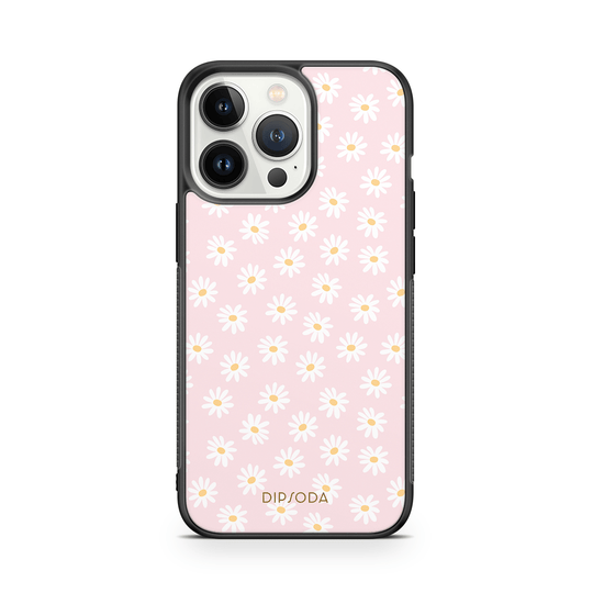 Cute Daisies Rubber Phone Case