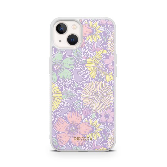 Flower Power Rubber Phone Case