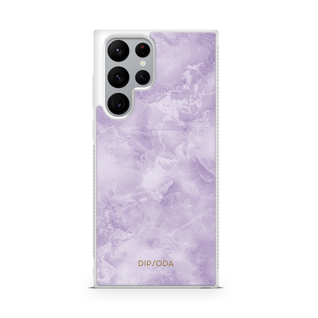 Lavender Quartz Rubber Phone Case