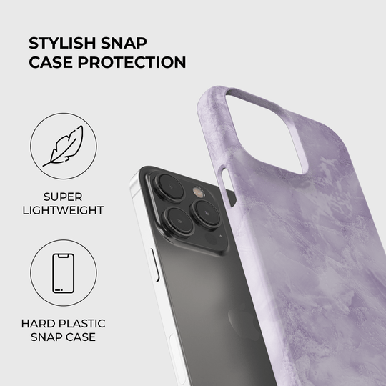 Lavender Quartz Phone Case