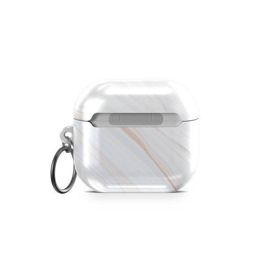 Marbled Cream AirPods Case