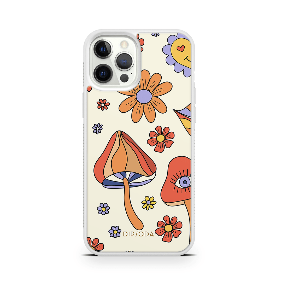 Retro Things Rubber Phone Case