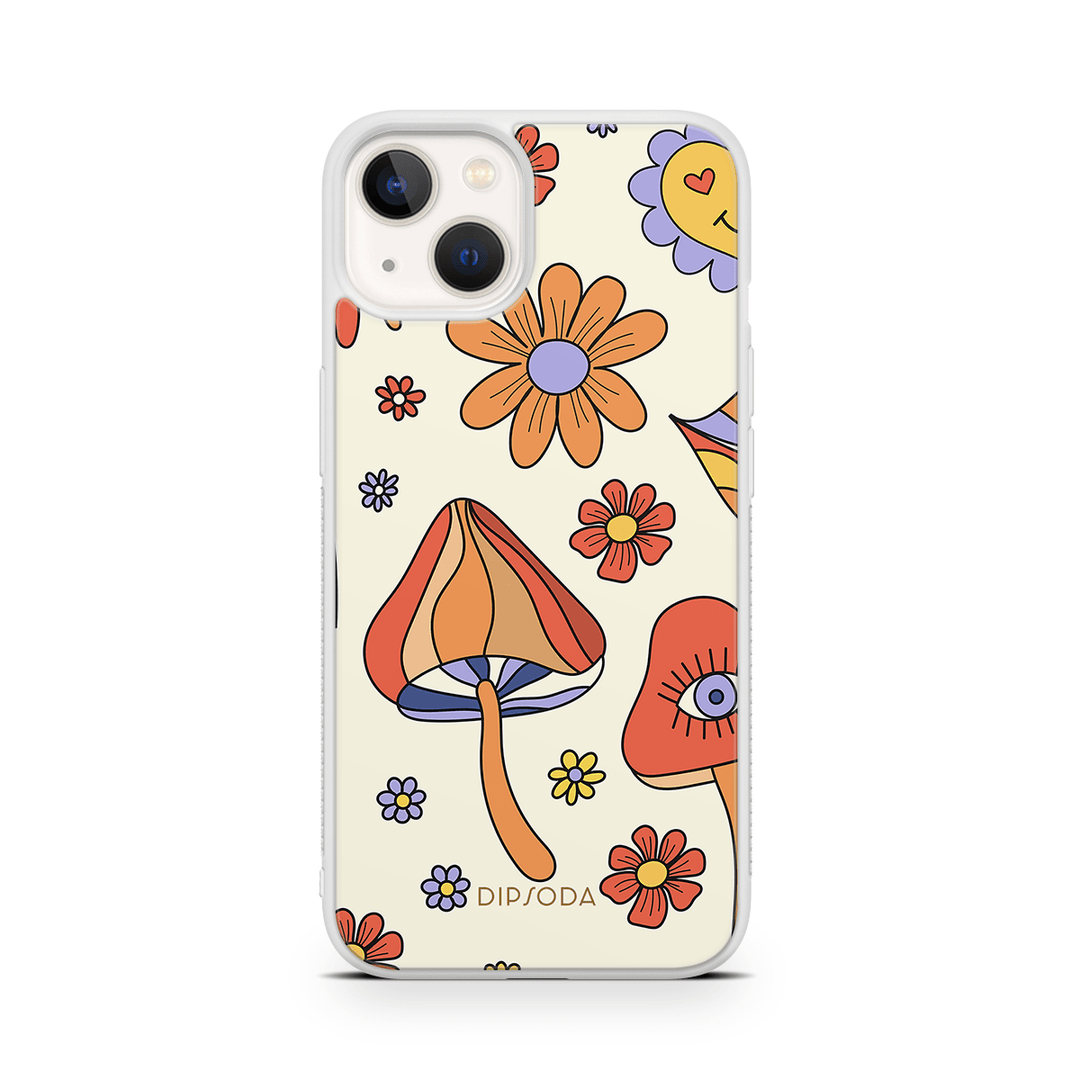 Retro Things Rubber Phone Case