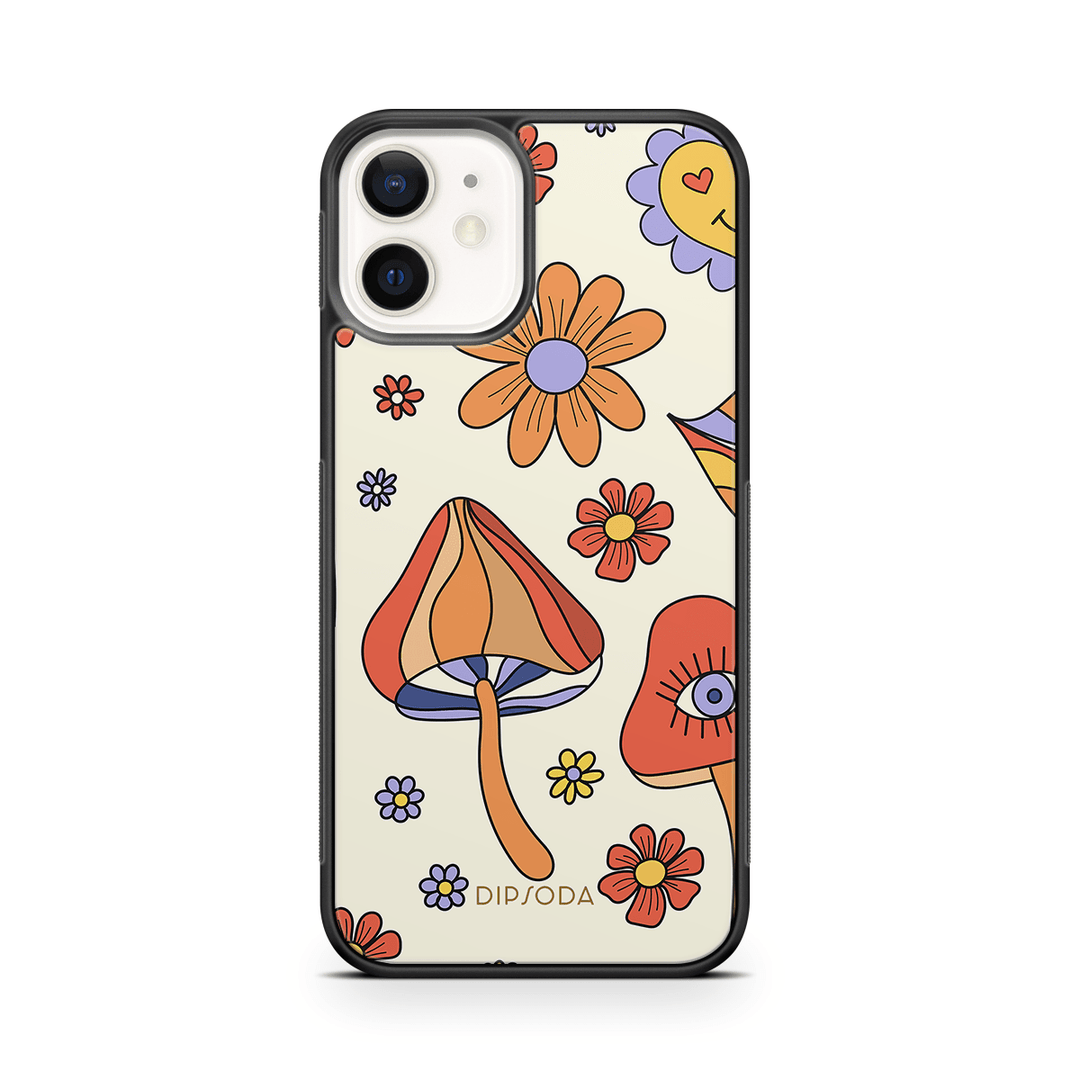 Retro Things Rubber Phone Case