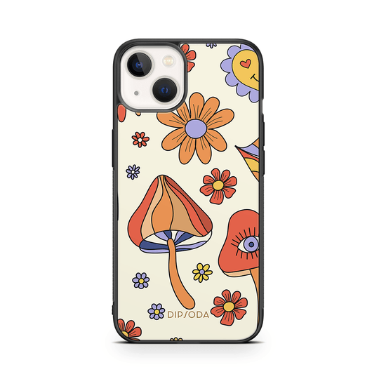 Retro Things Rubber Phone Case