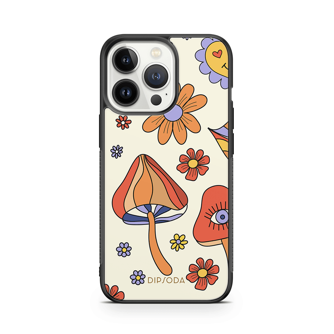 Retro Things Rubber Phone Case