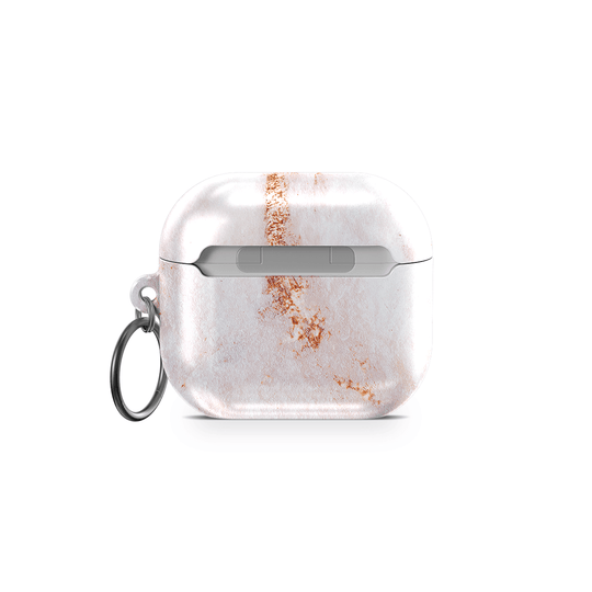 Rose Gold Marble AirPods Case