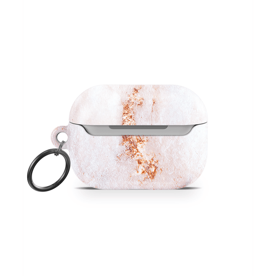 Rose Gold Marble AirPods Case