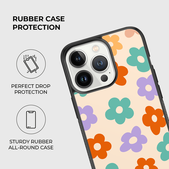 Summer Daisies Rubber Phone Case