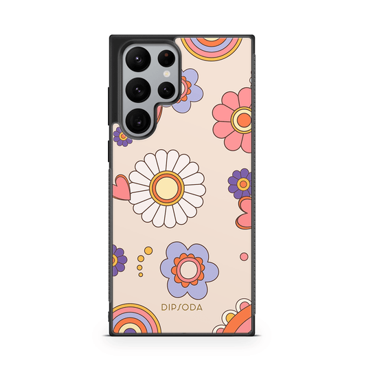 Sweet Flowers Rubber Phone Case