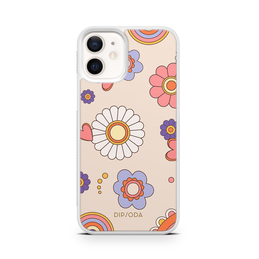 Sweet Flowers Rubber Phone Case