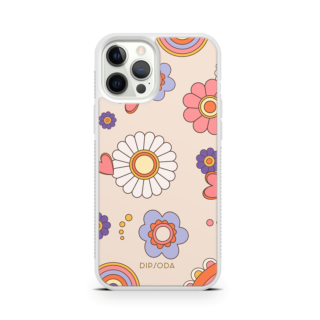 Sweet Flowers Rubber Phone Case