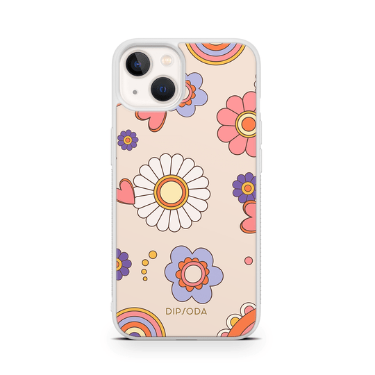 Sweet Flowers Rubber Phone Case