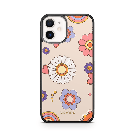 Sweet Flowers Rubber Phone Case