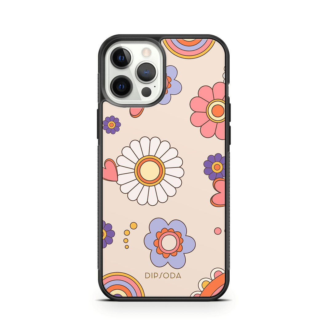 Sweet Flowers Rubber Phone Case