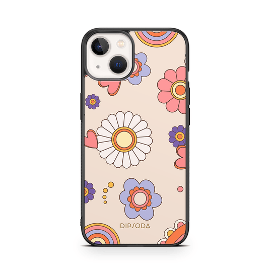 Sweet Flowers Rubber Phone Case