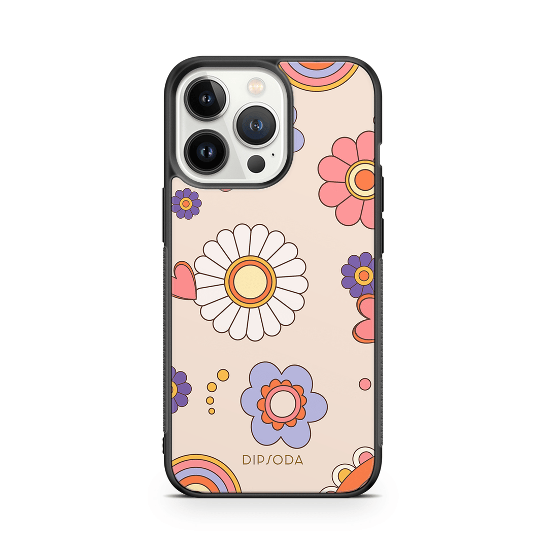 Sweet Flowers Rubber Phone Case